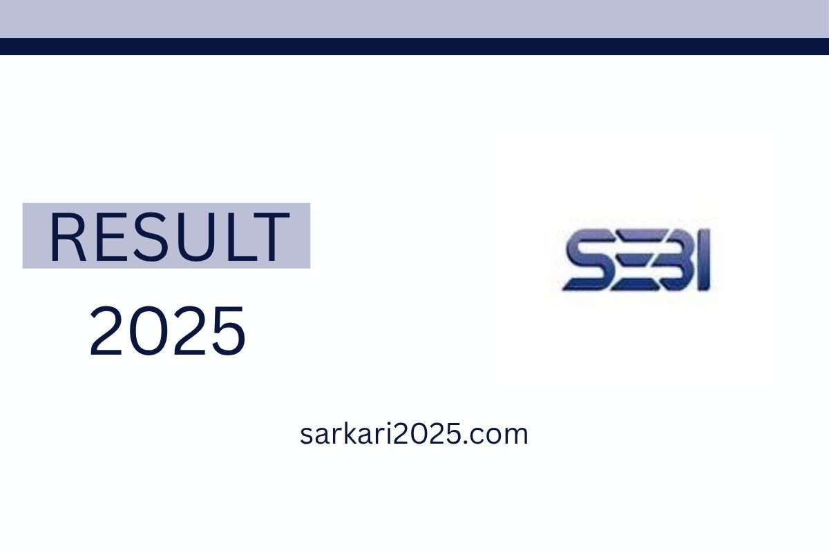 SEBI Grade A Recruitment 2025